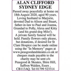 ALAN CLIFFORD SYDNEY EDGE