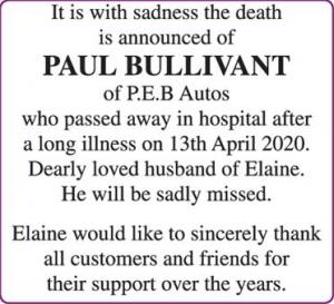 PAUL BULLIVANT