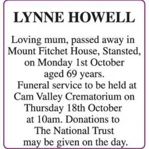 LYNNE HOWELL